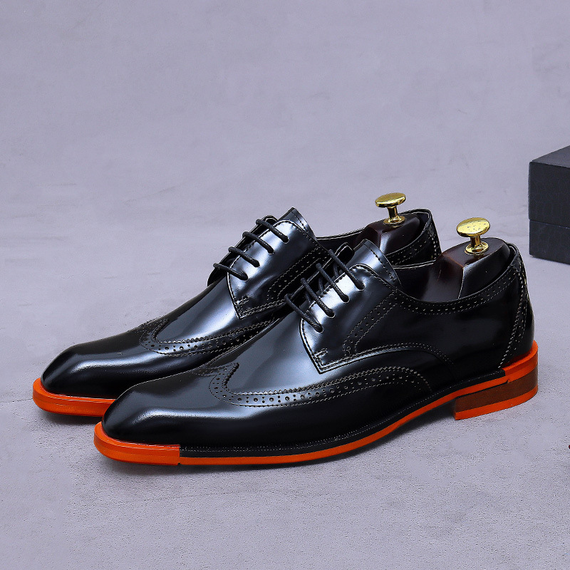 Formal Men Daily Wear Footwear - 남성용 정품 가죽 옥스퍼드 로우탑 고품질