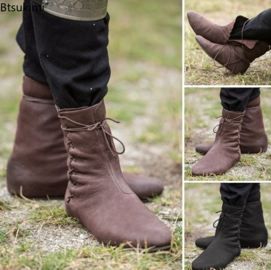 Men Formal Wear With Boots - 2026 남성용 중세 빅토리아 르네상스 부츠