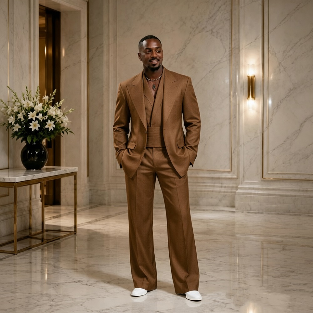Men Formal Wear Modern - 현대적인 스타일의 슬림핏 웨딩 턱시도, 신랑을
