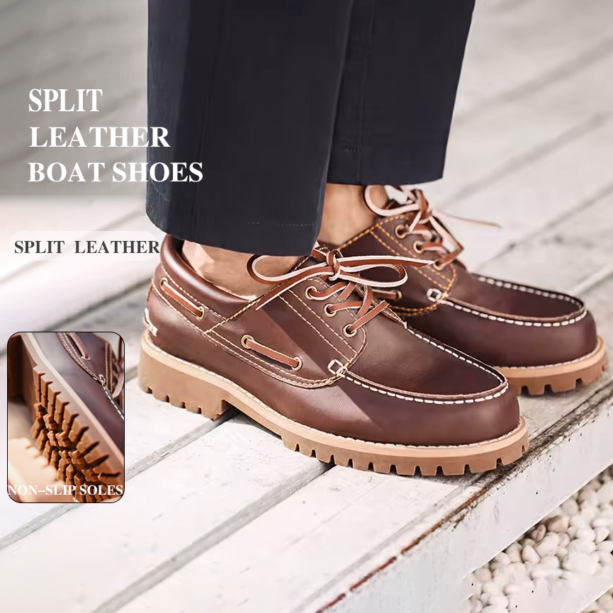 마덴 남성 빈티지 보트 슈즈 레이스업 라운드 토 더비  - Men Formal Wear With Boots 리뷰 및 가격