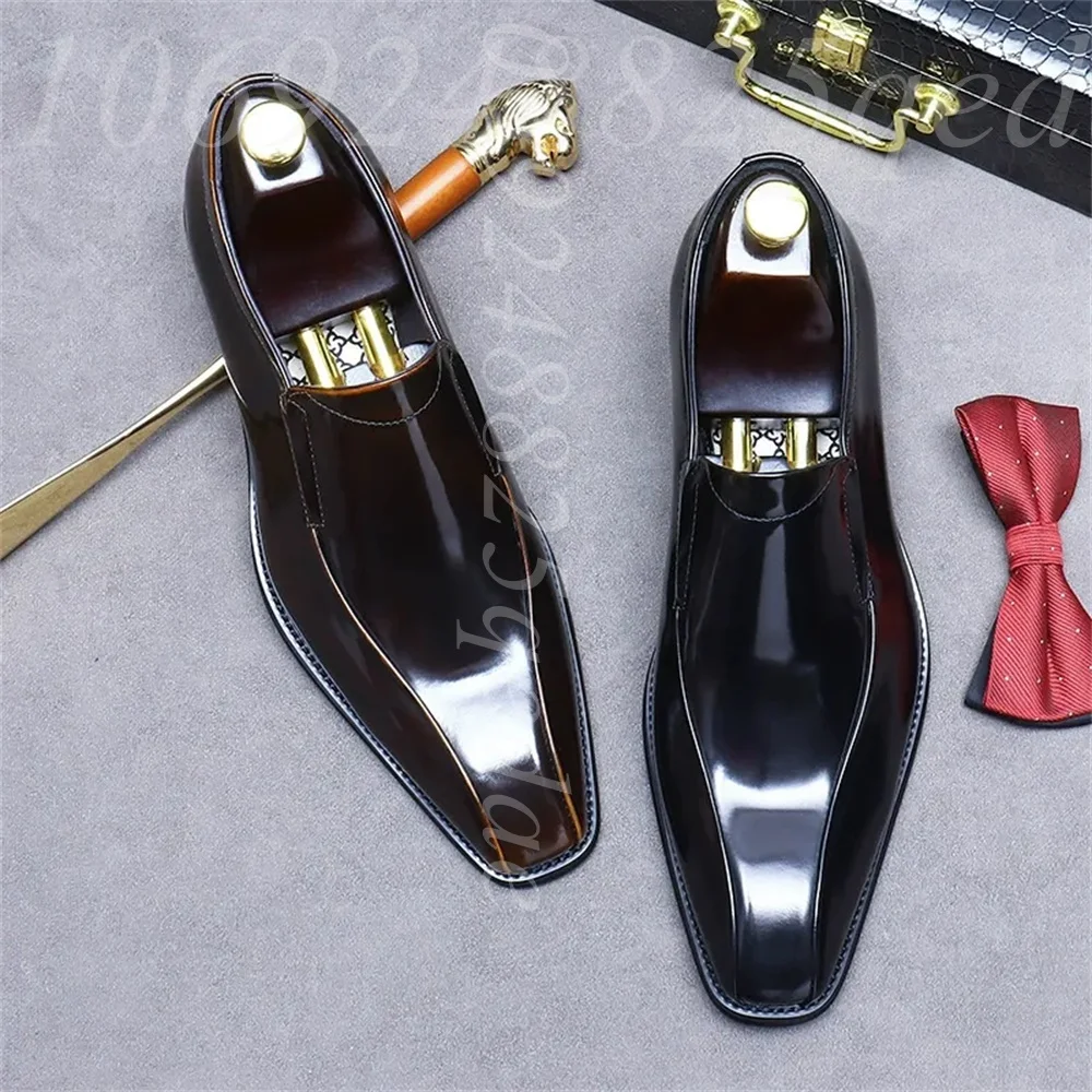 남성 수제 빈티지 레이스업 옥스퍼드화, 레트로 비즈니스 - Formal Men Daily Wear Footwear 리뷰 및 가격