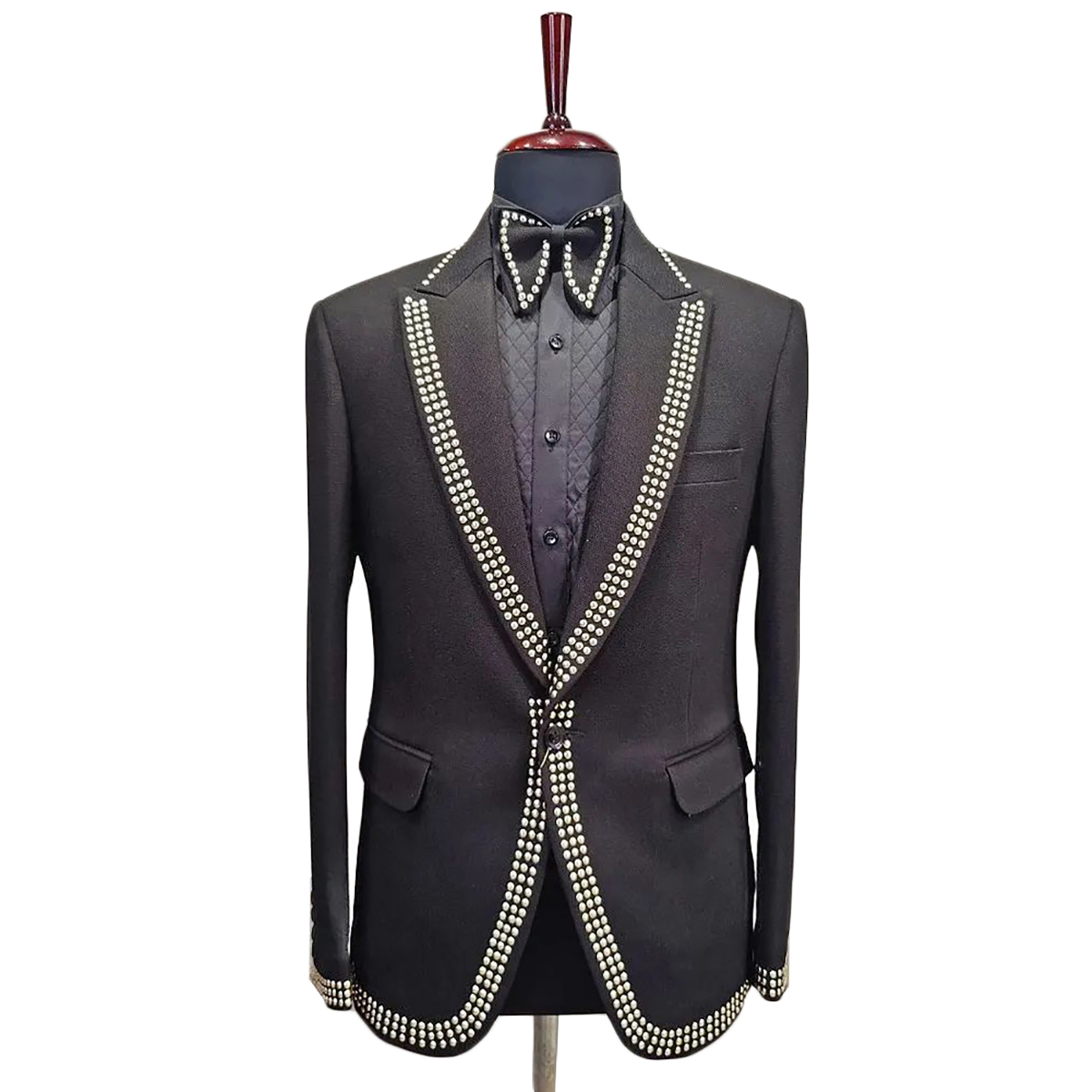 남성 웨딩 턱시도 디자인 맞춤 제작 비딩 수트 재킷 포 - Men Formal Wear Modern 리뷰 및 가격