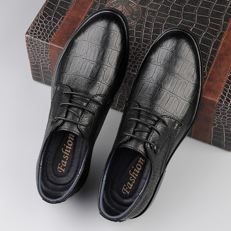 남성용 정장용 천연 가죽 캐주얼 드레스 슈즈, 큰 사이 - Formal Men Daily Wear Footwear 리뷰 및 가격