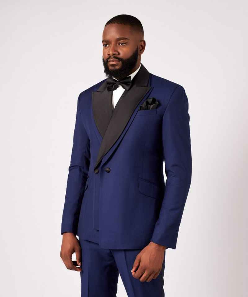 포멀 웨딩 턱시도 피크드 라펠 더블 브레스티드 남성 정 - Men Formal Wear Modern 리뷰 및 가격