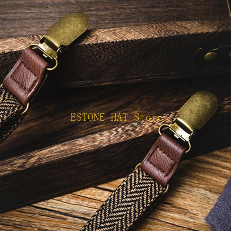 49MF 남성용 신축성 있는 멜빵 3 클립 디자인 자카 - Men'S Formal Wear With Suspenders 리뷰 및 가격