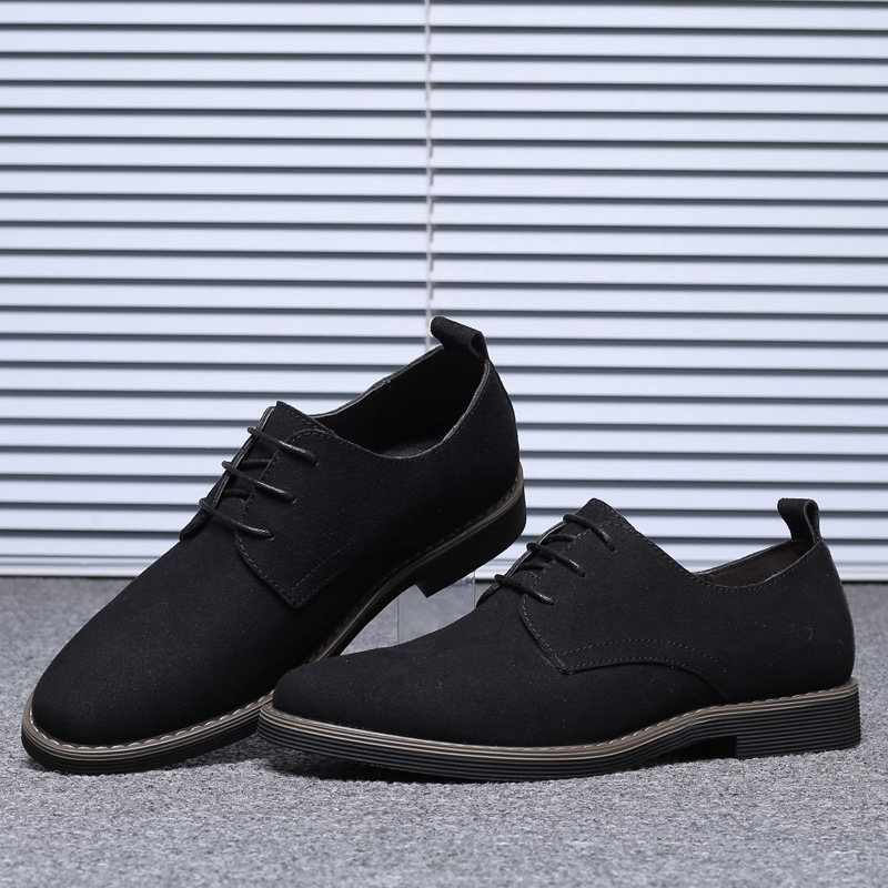 남성용 네이비 블루 스웨이드 가죽 옥스퍼드 슈즈, 레이 - Formal Men Daily Wear Footwear 리뷰 및 가격