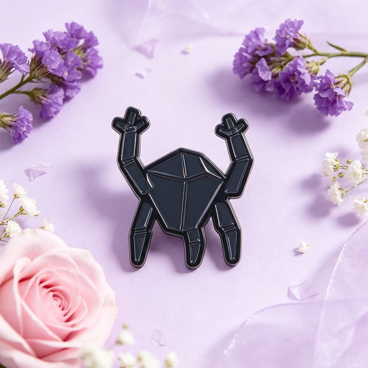 옷에 부착하는 로봇 브로치, 여성용 라펠 핀, 백팩 장 - Tuxedo Lapel Pin 리뷰 및 가격